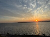 Beautiful sunset photo from my room