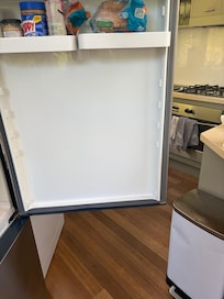 Fridge door with shelves missing?