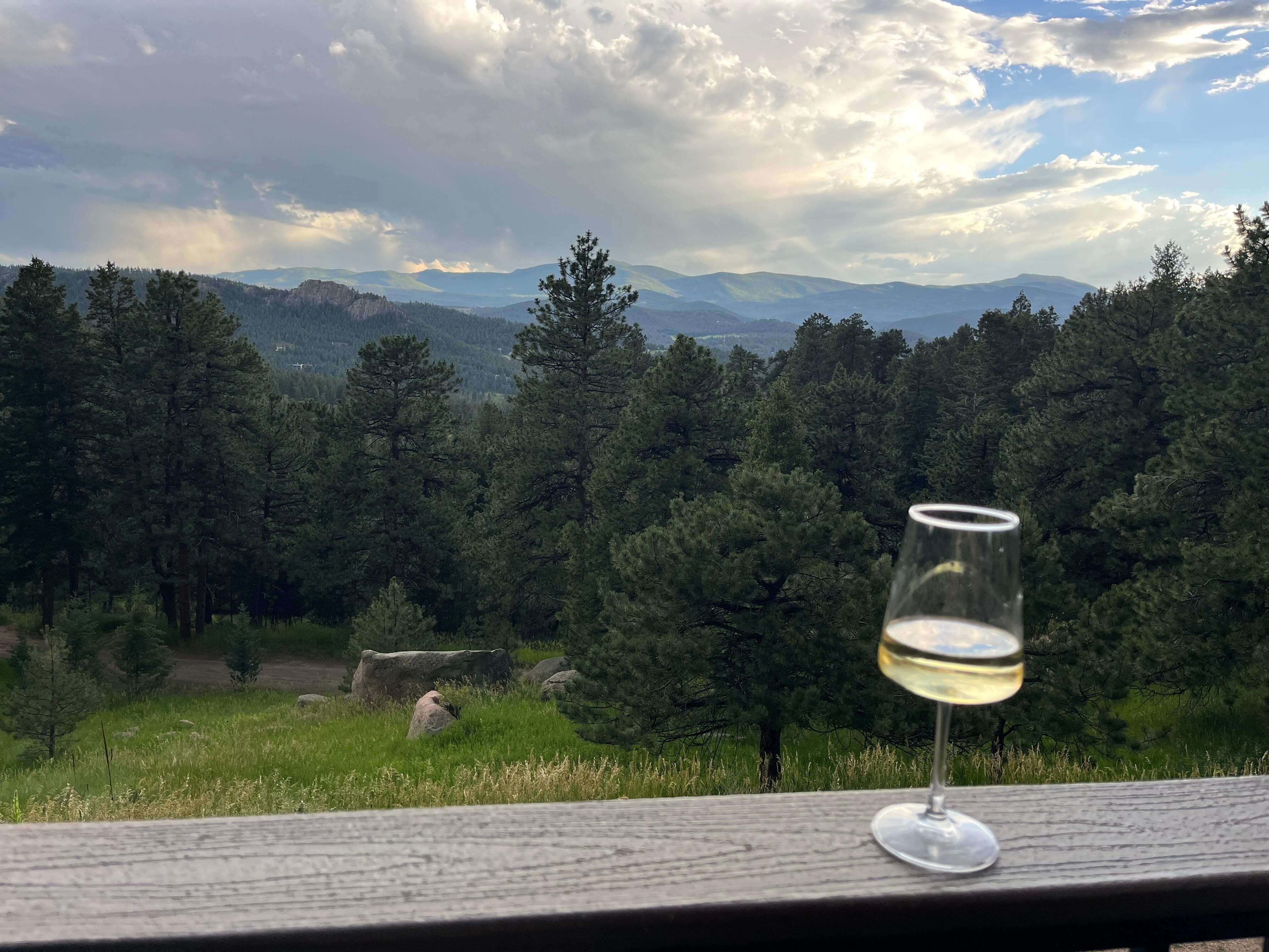 Winding down on the deck