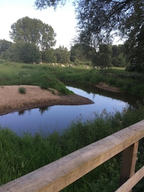 Fietspad over de Dinkel