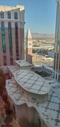 View overlooking the Pool Garden from the South Tower