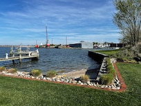 The view from the yard