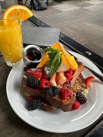 Breakfast on the rooftop!
