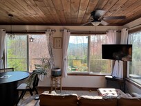 Beautiful view from huge windows