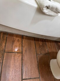 Water on the floor for no reason