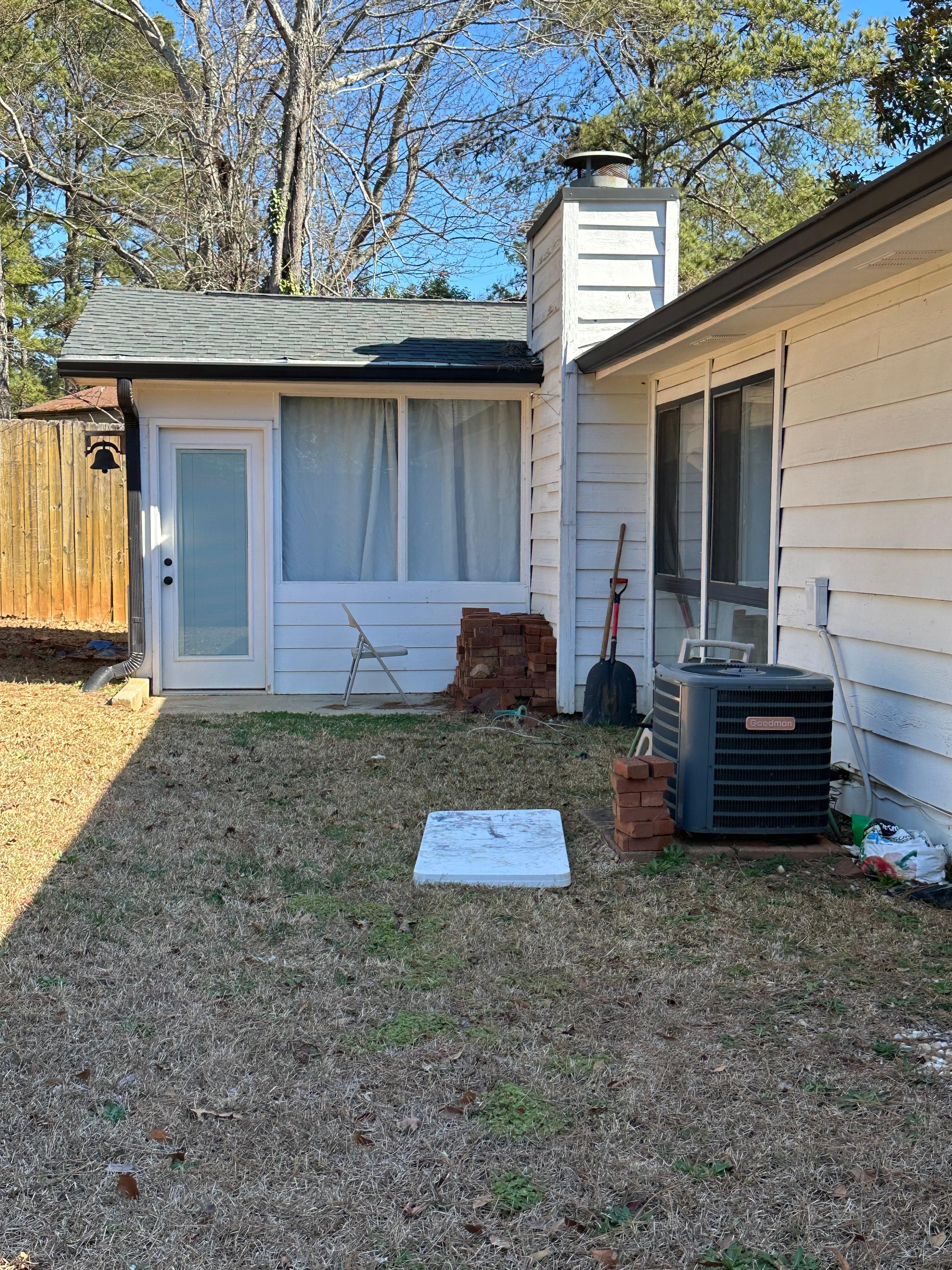 Loose bricks and wires