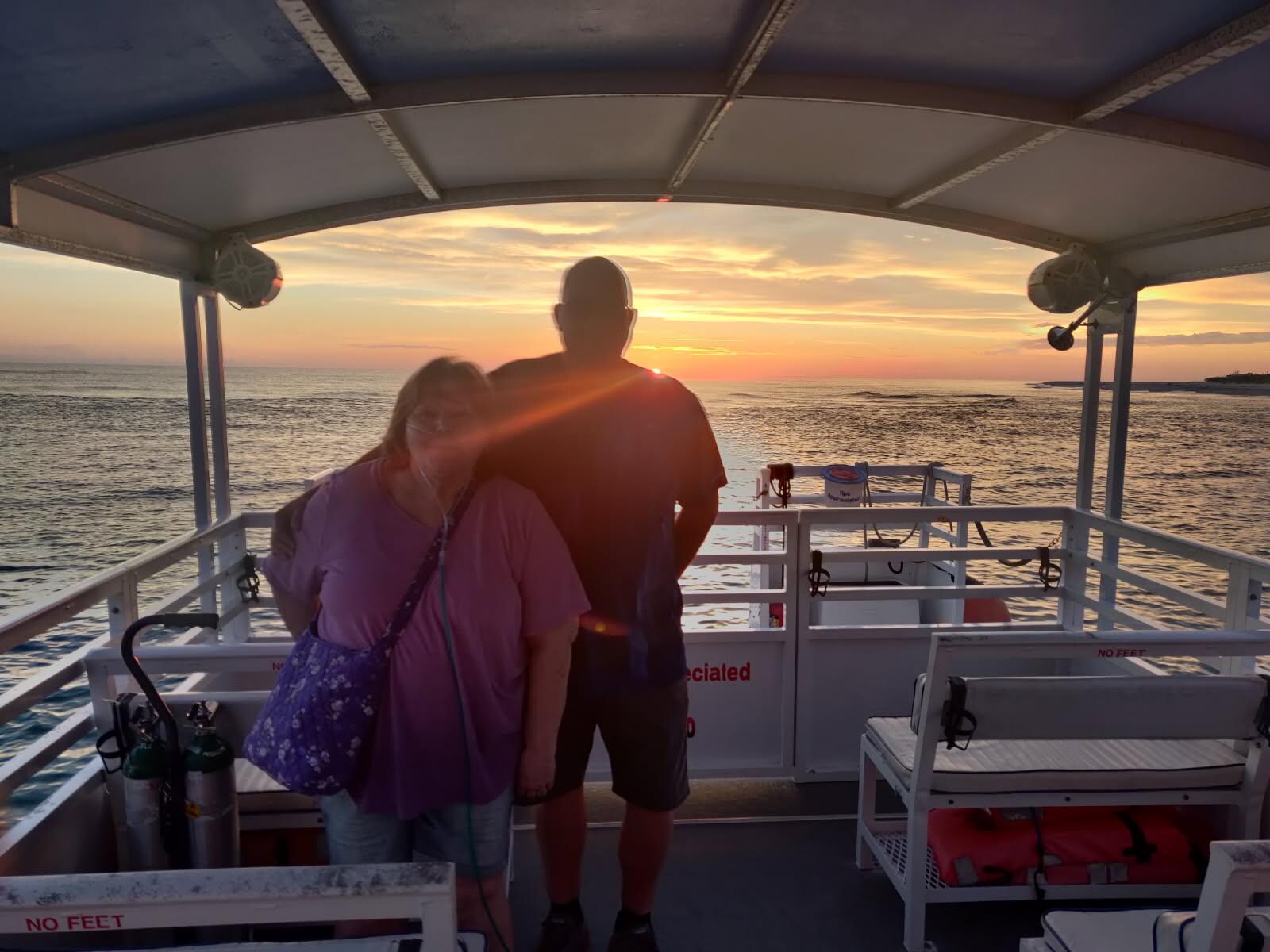 Sunset and dolphin cruise
