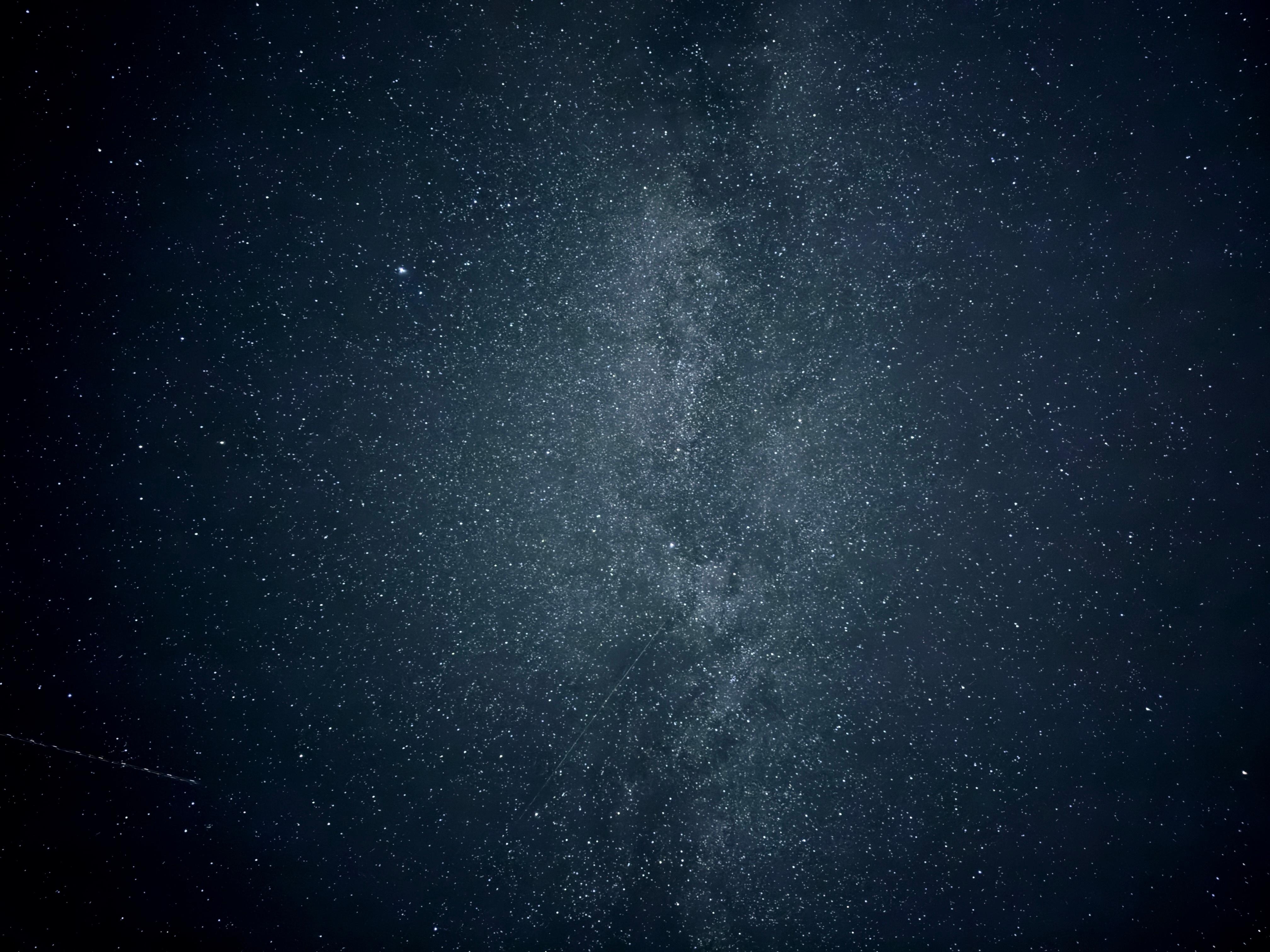 Milky Way above