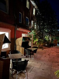 Palmengarten am Abdend
