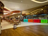 One of the restaurants by the lobby