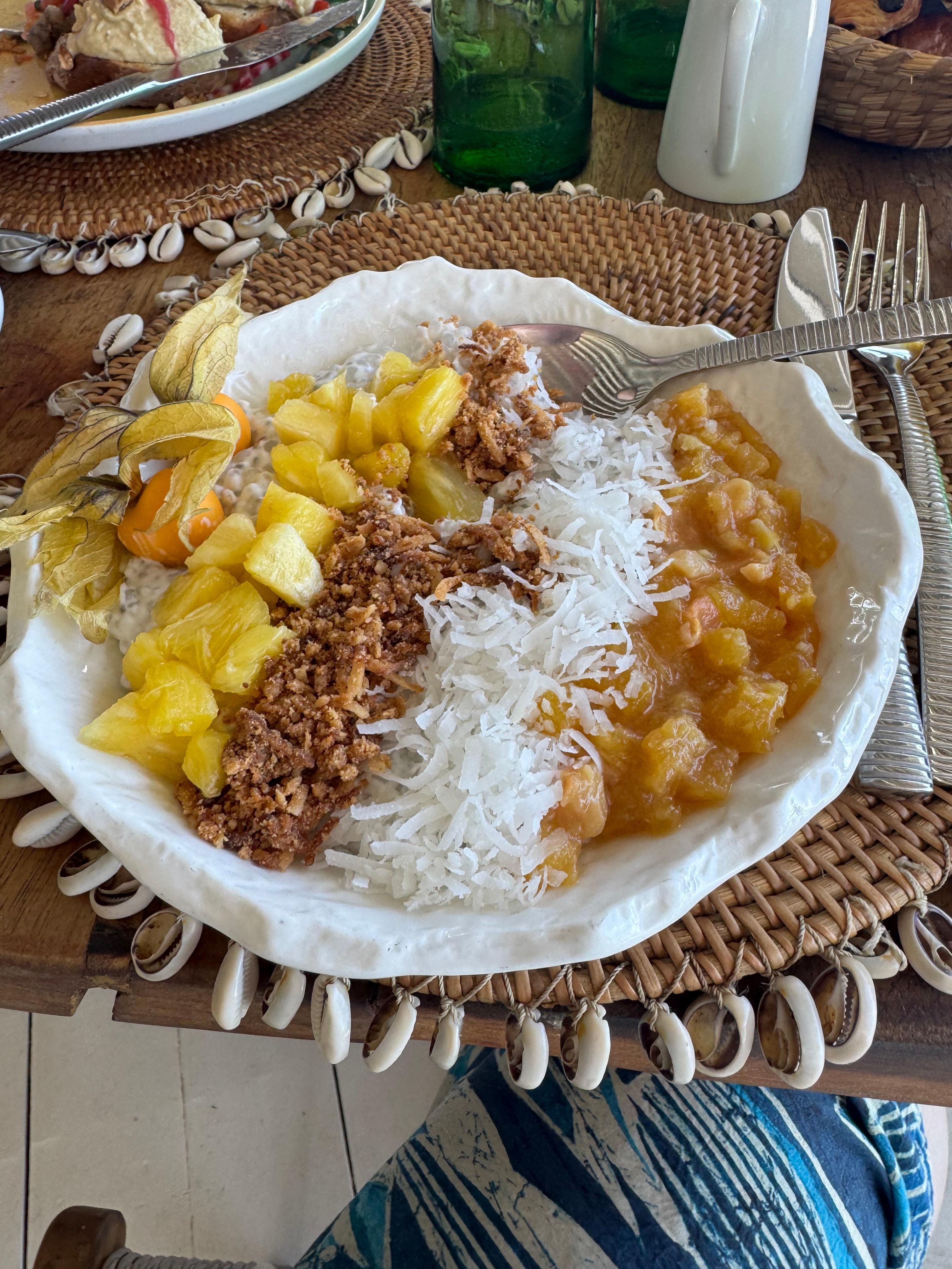 Not included but amazing food 