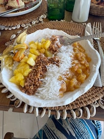 Not included but amazing food