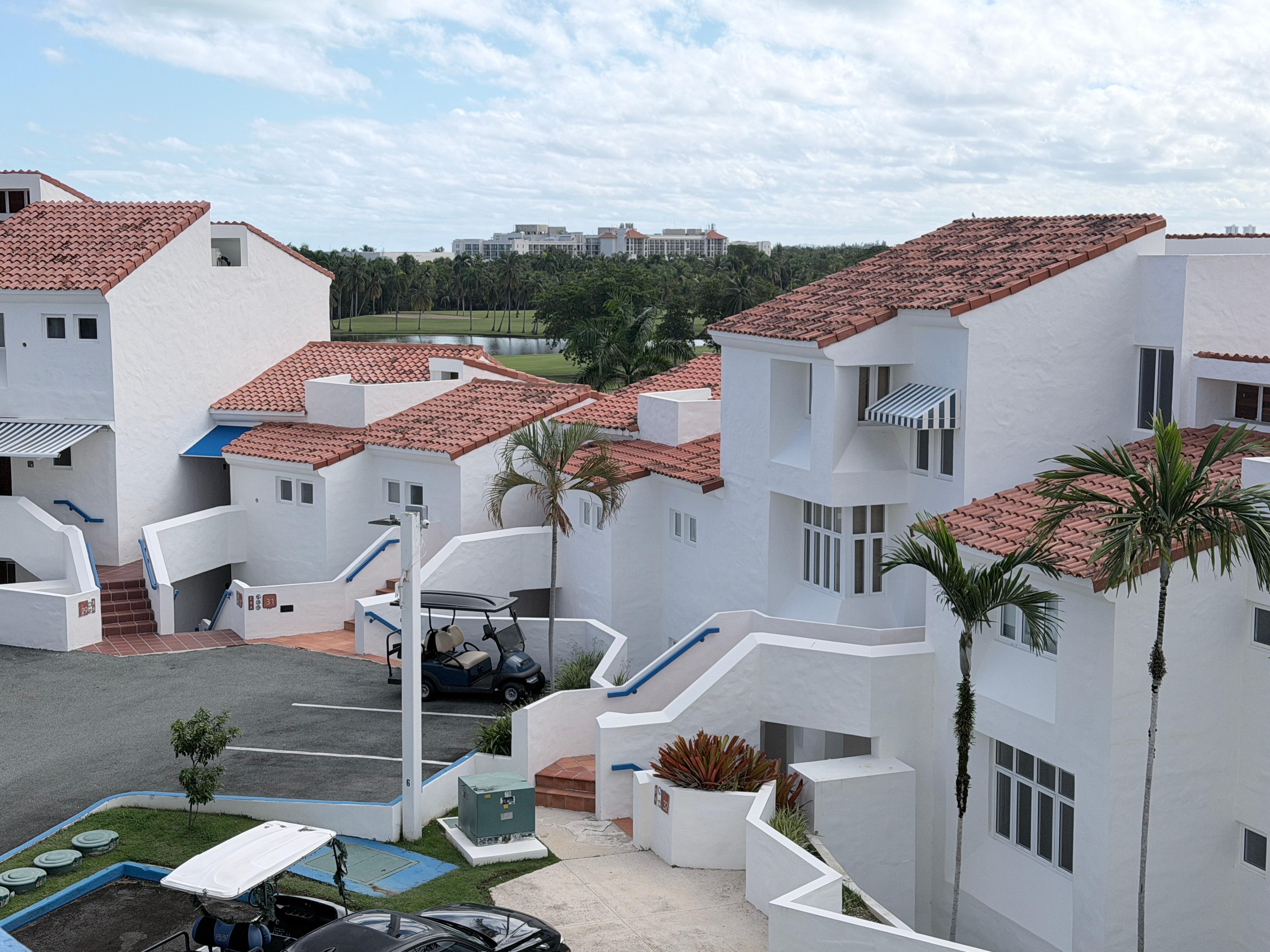 Outside view of the apartment 