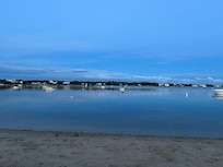 Englewood Beach at night