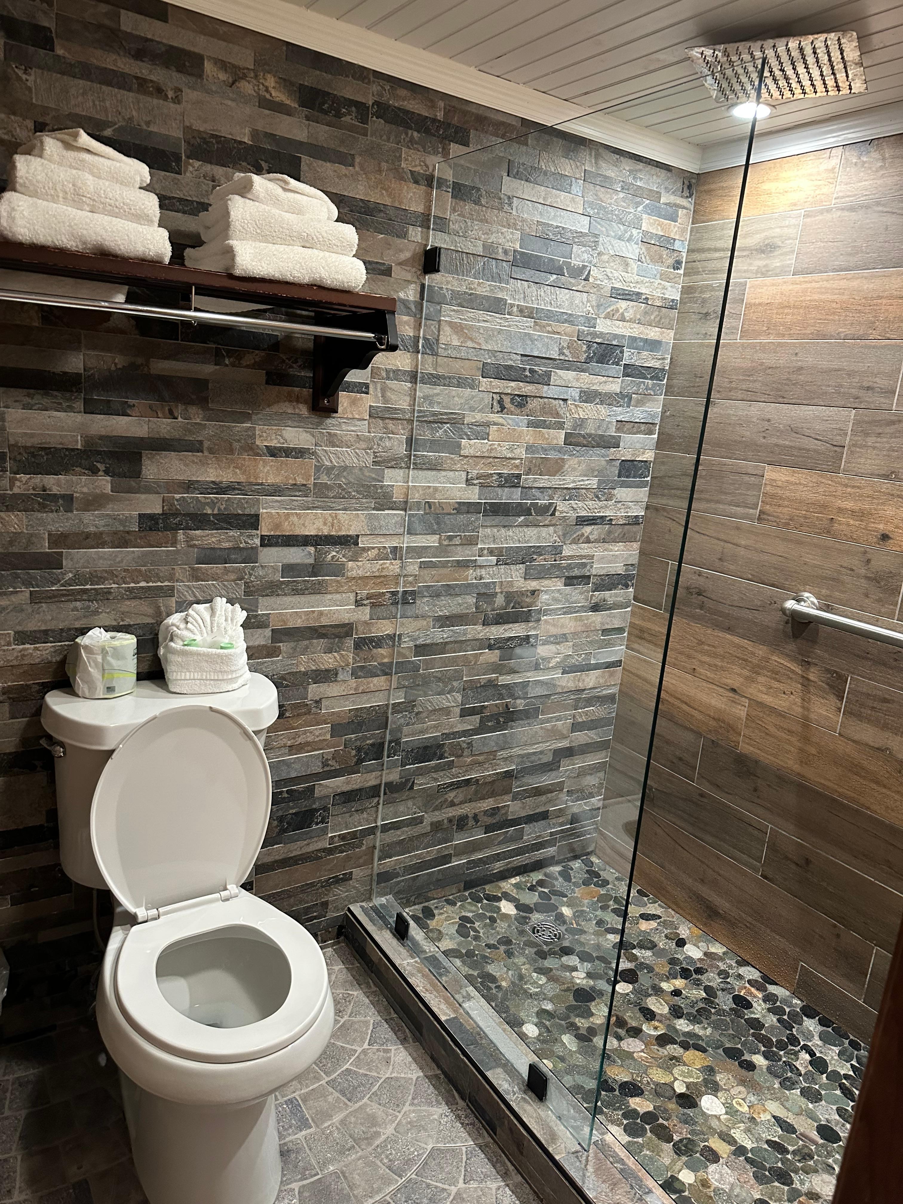 Bathroom like a spa!