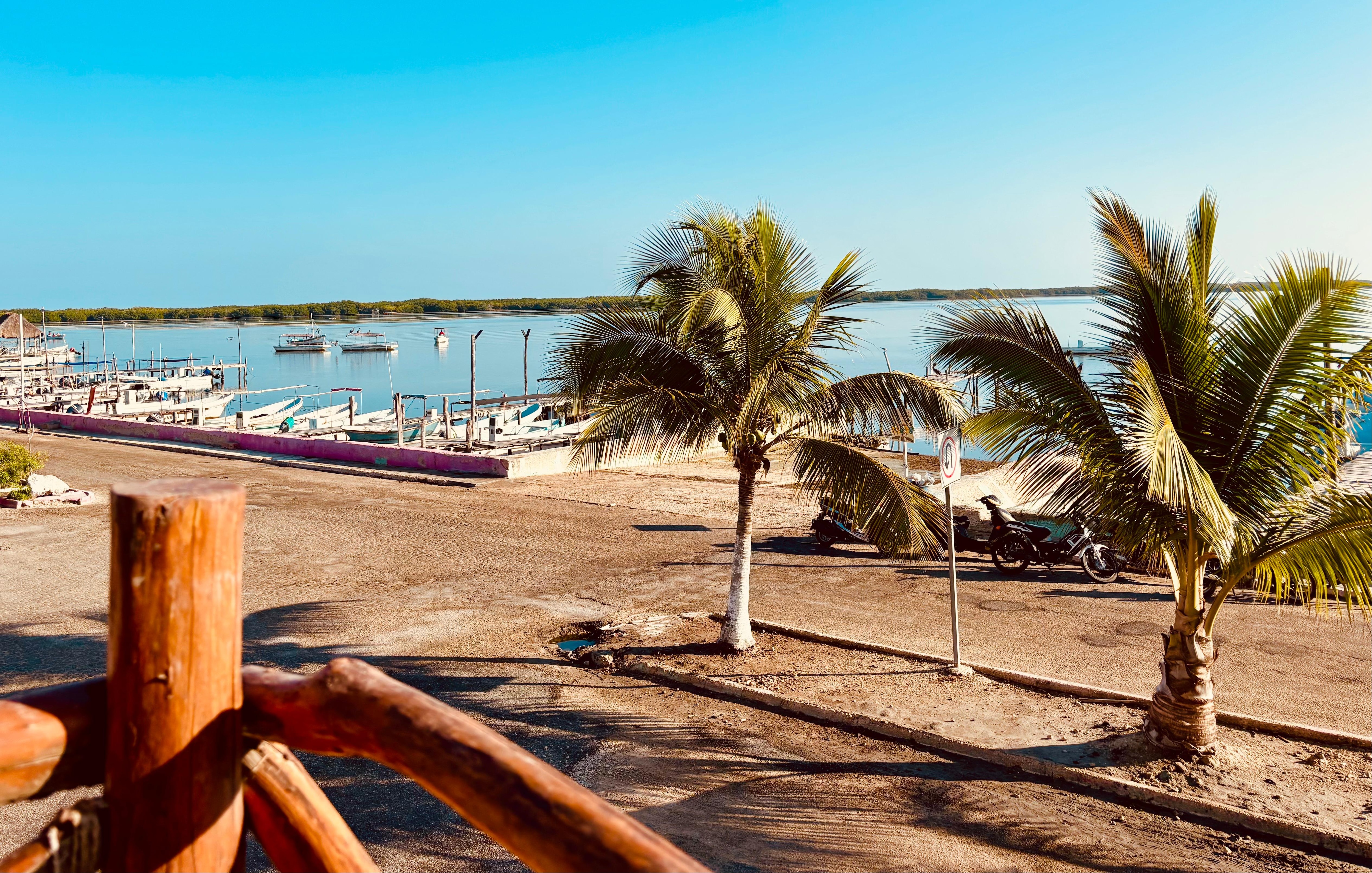 View from our balcony