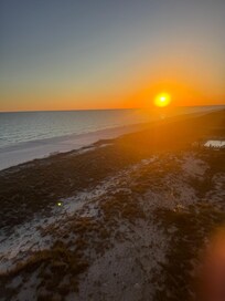 Sunset from the balcony!!