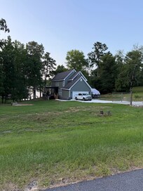 The house from the road.
