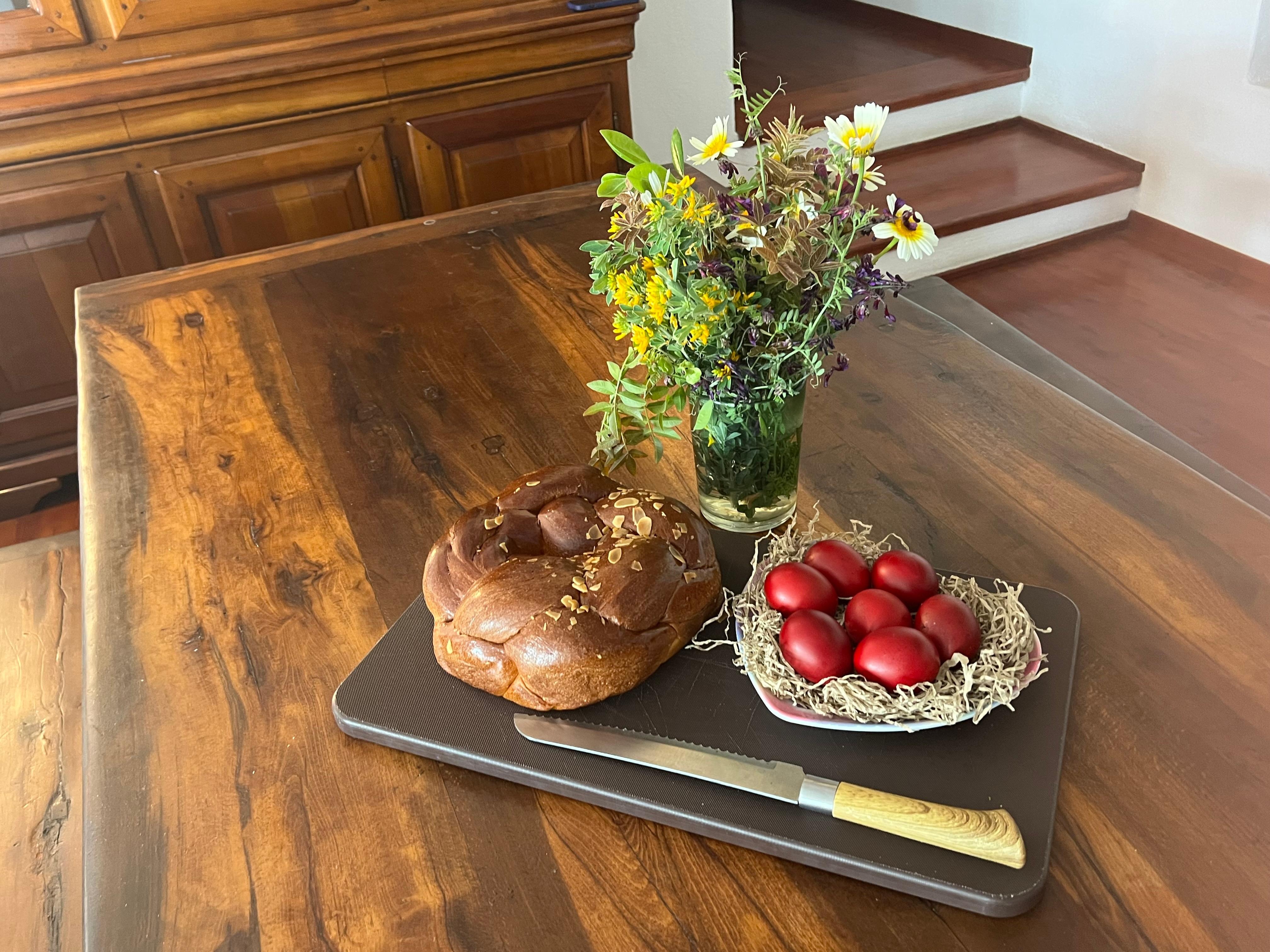 Fora greeted us with an extra special breakfast on Easter Sunday. 