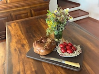 Fora greeted us with an extra special breakfast on Easter Sunday.