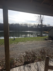 View from cabin porch.