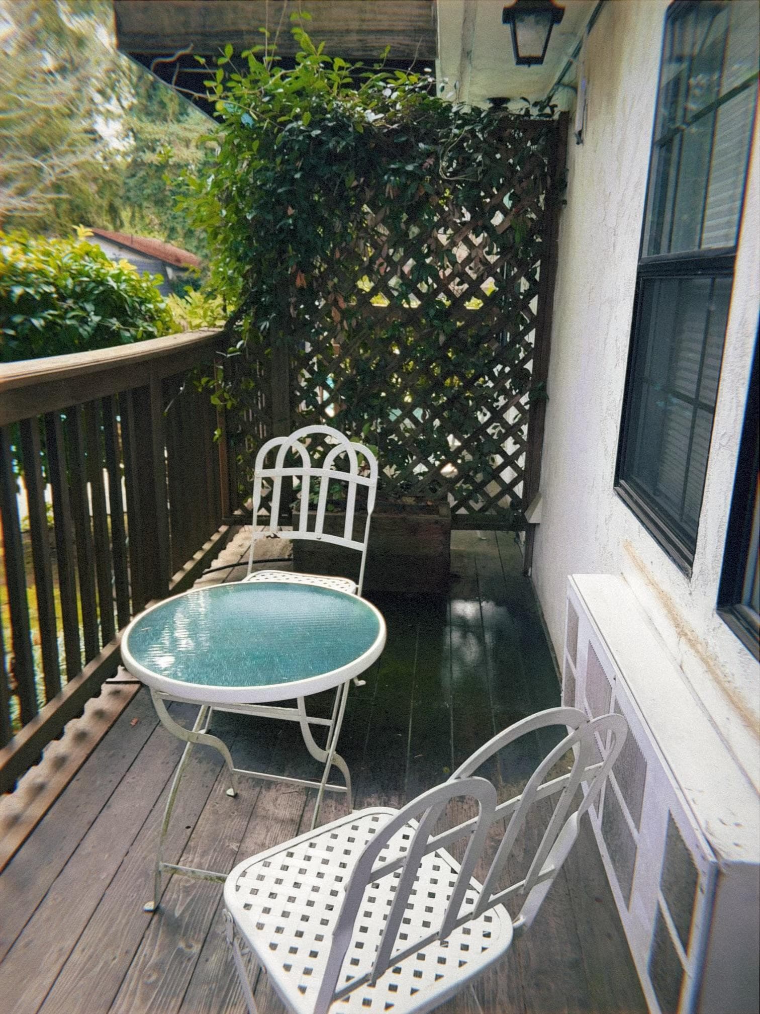 Patio outside my room
