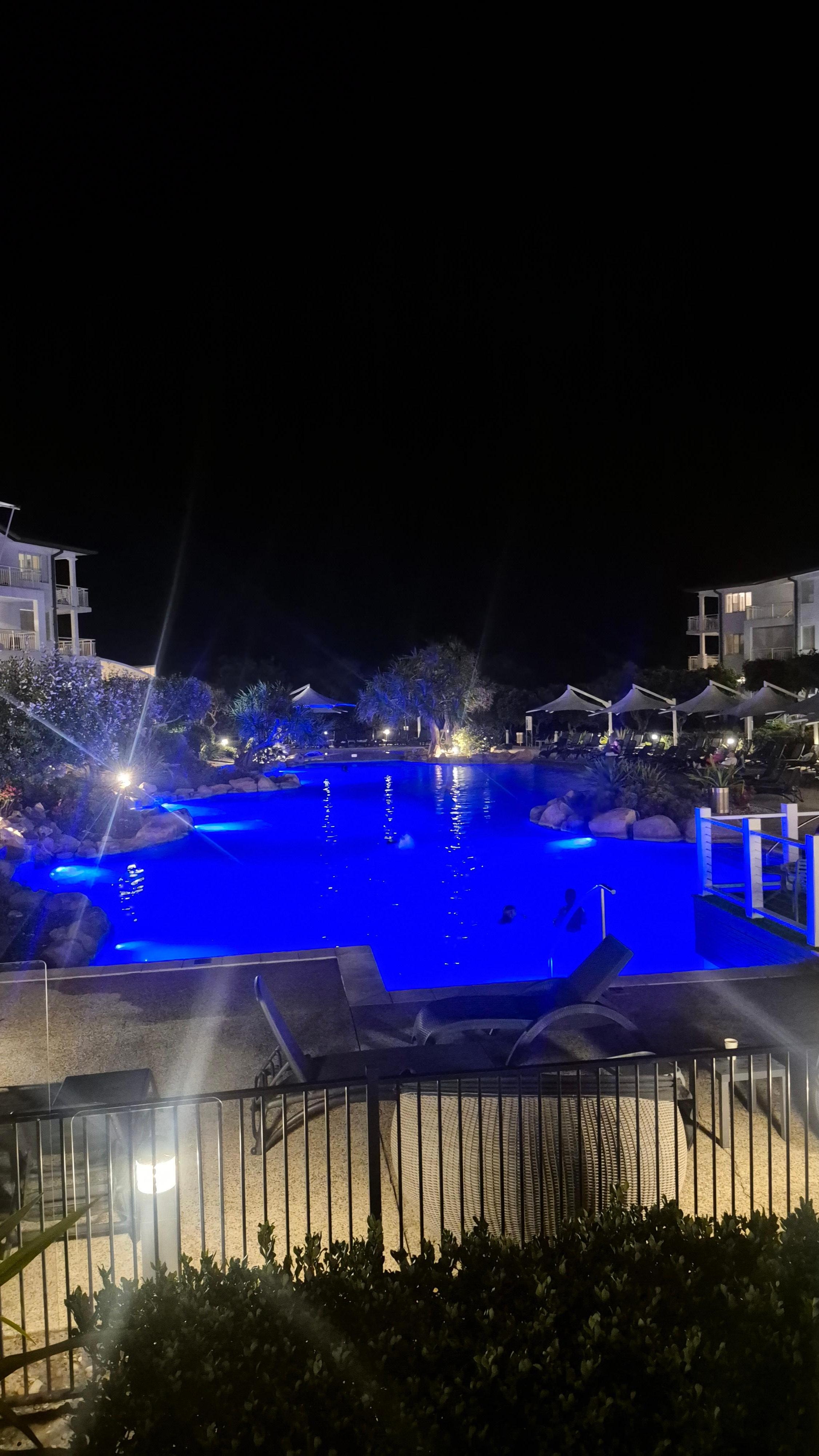 Night swims are the best