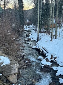 Creek running through Garfield