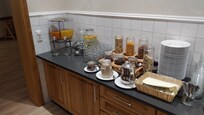 Ein Bruchteil der Auswahl zum Frühstück