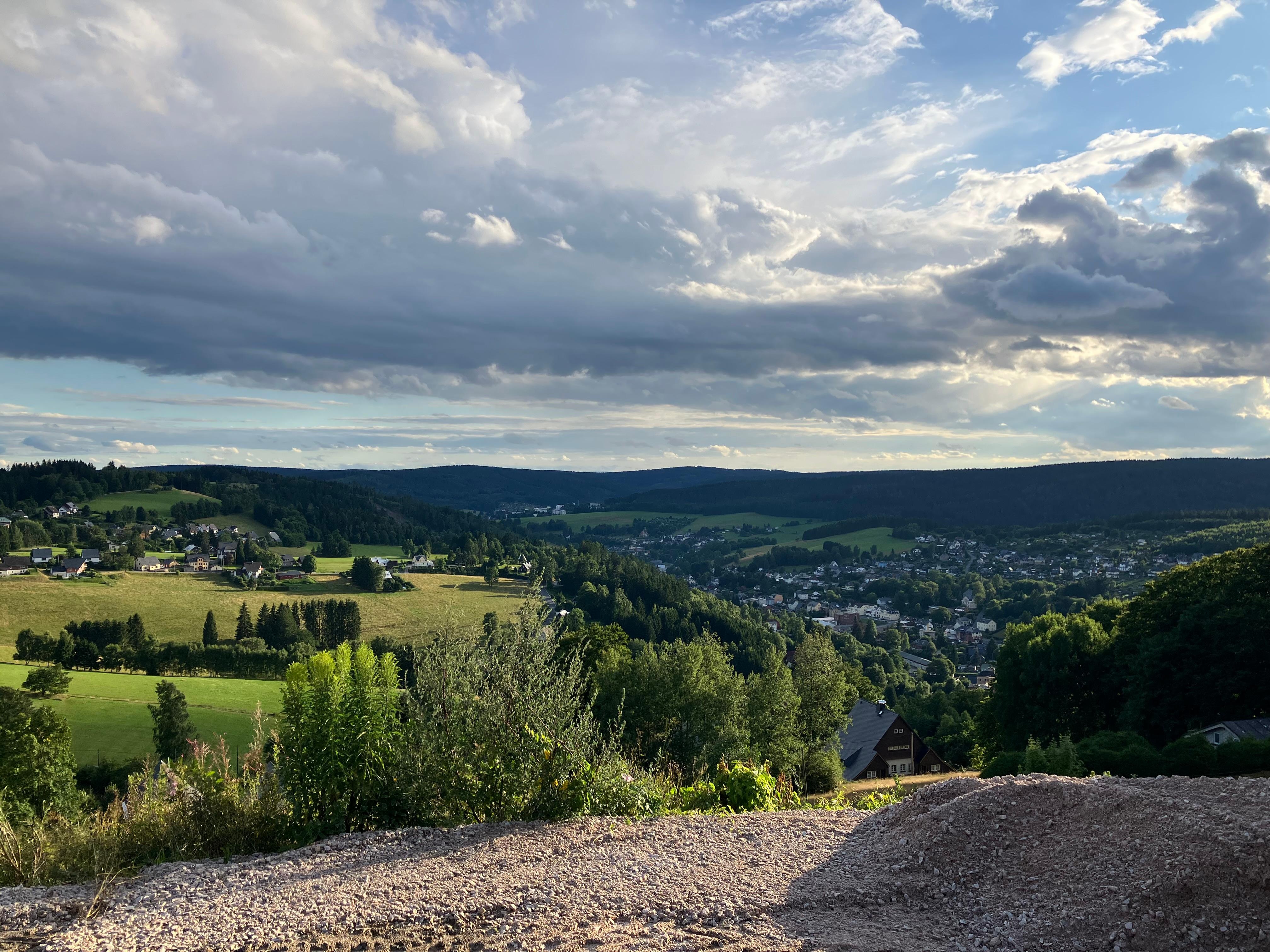 Blick vom Aschberg