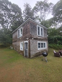 Picture of the cottage from the dock