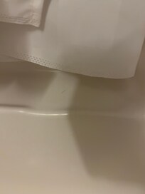 Little hair in shower