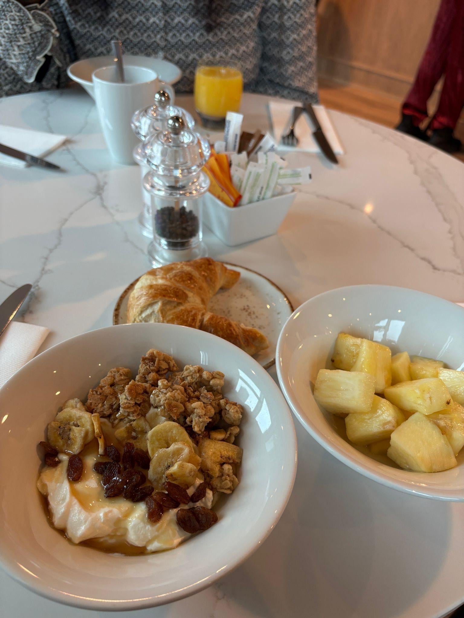 Best breakfast everything is so freshly made 