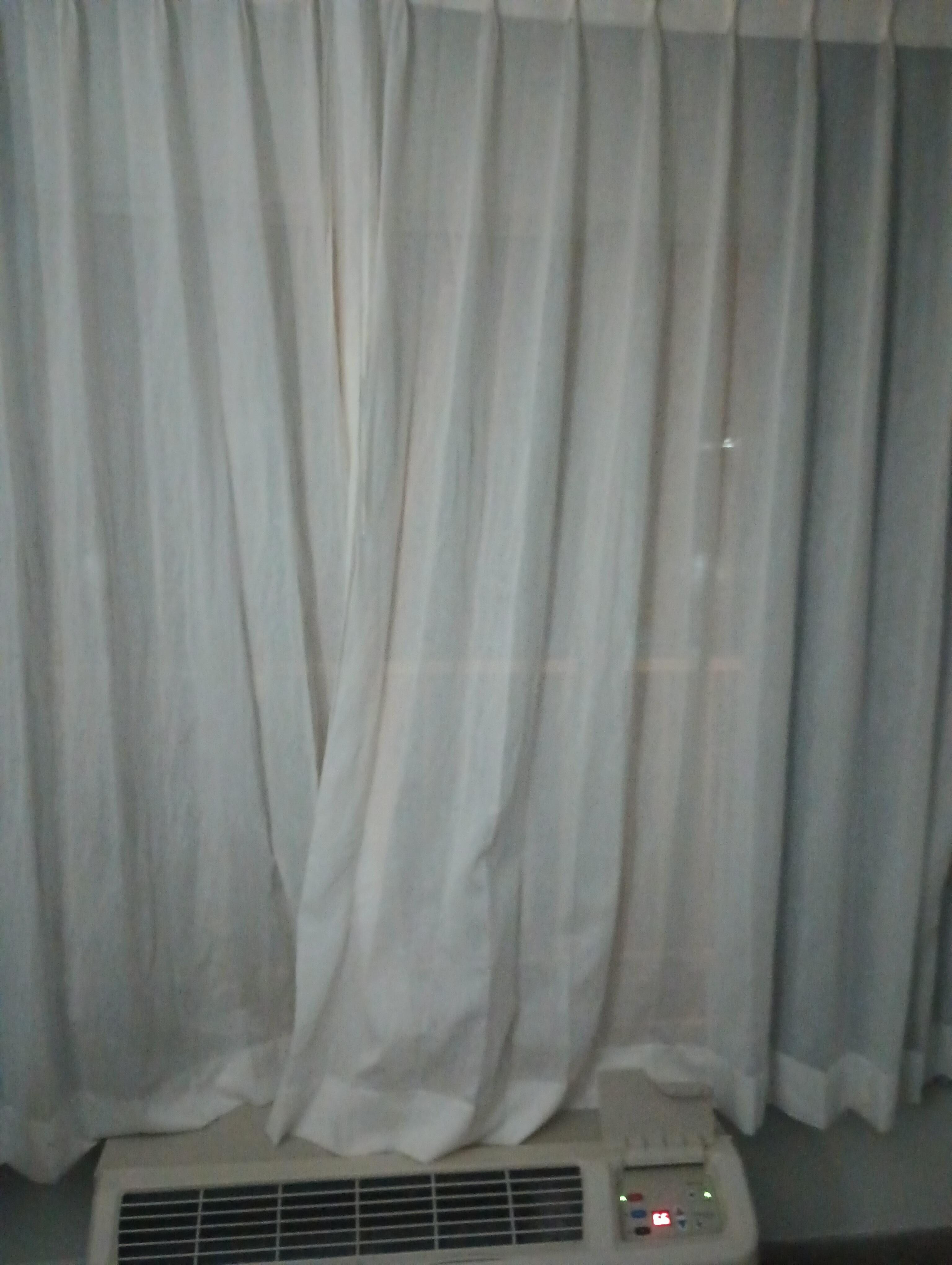 See-through "curtain"