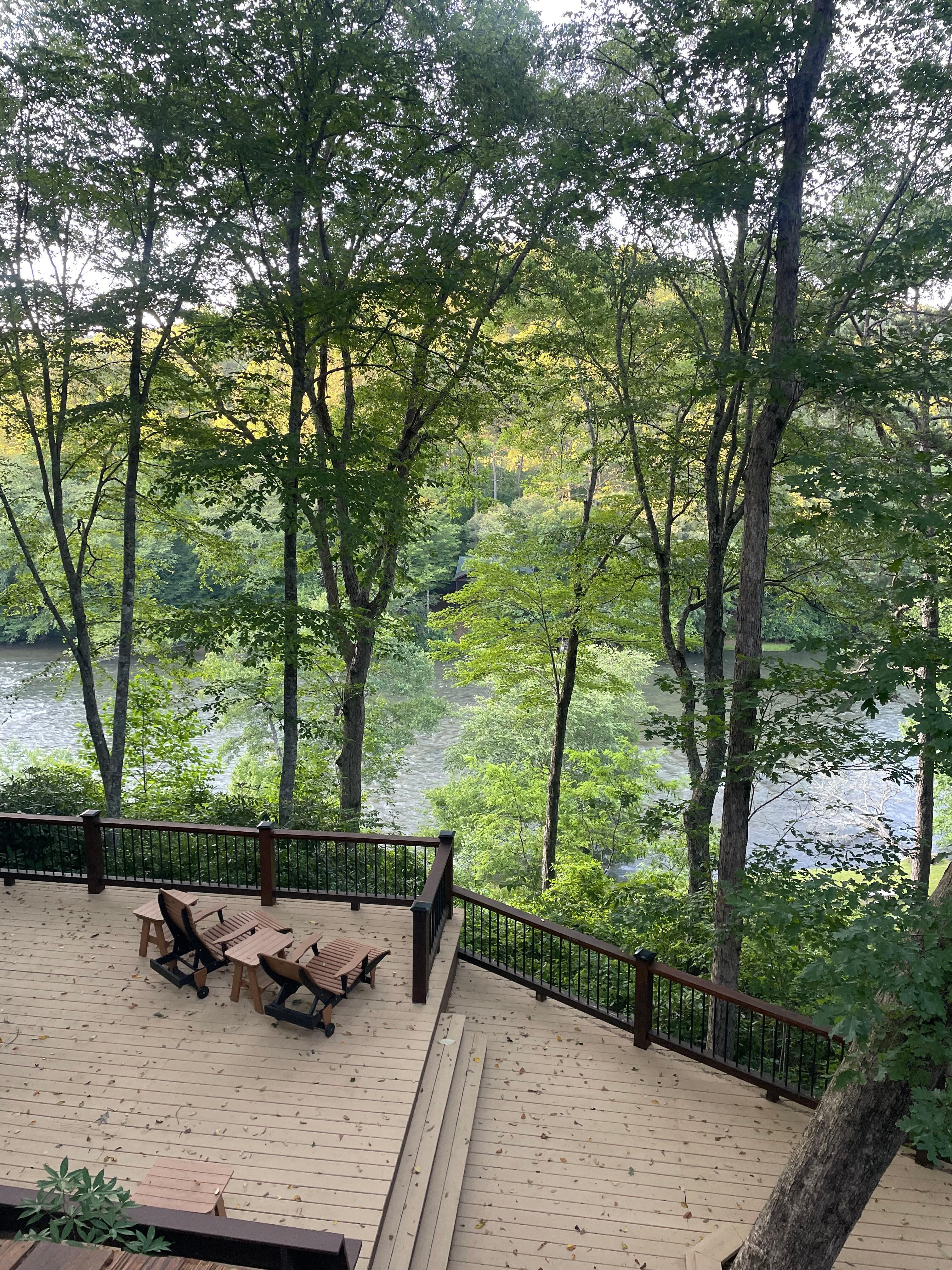 Back porch view!