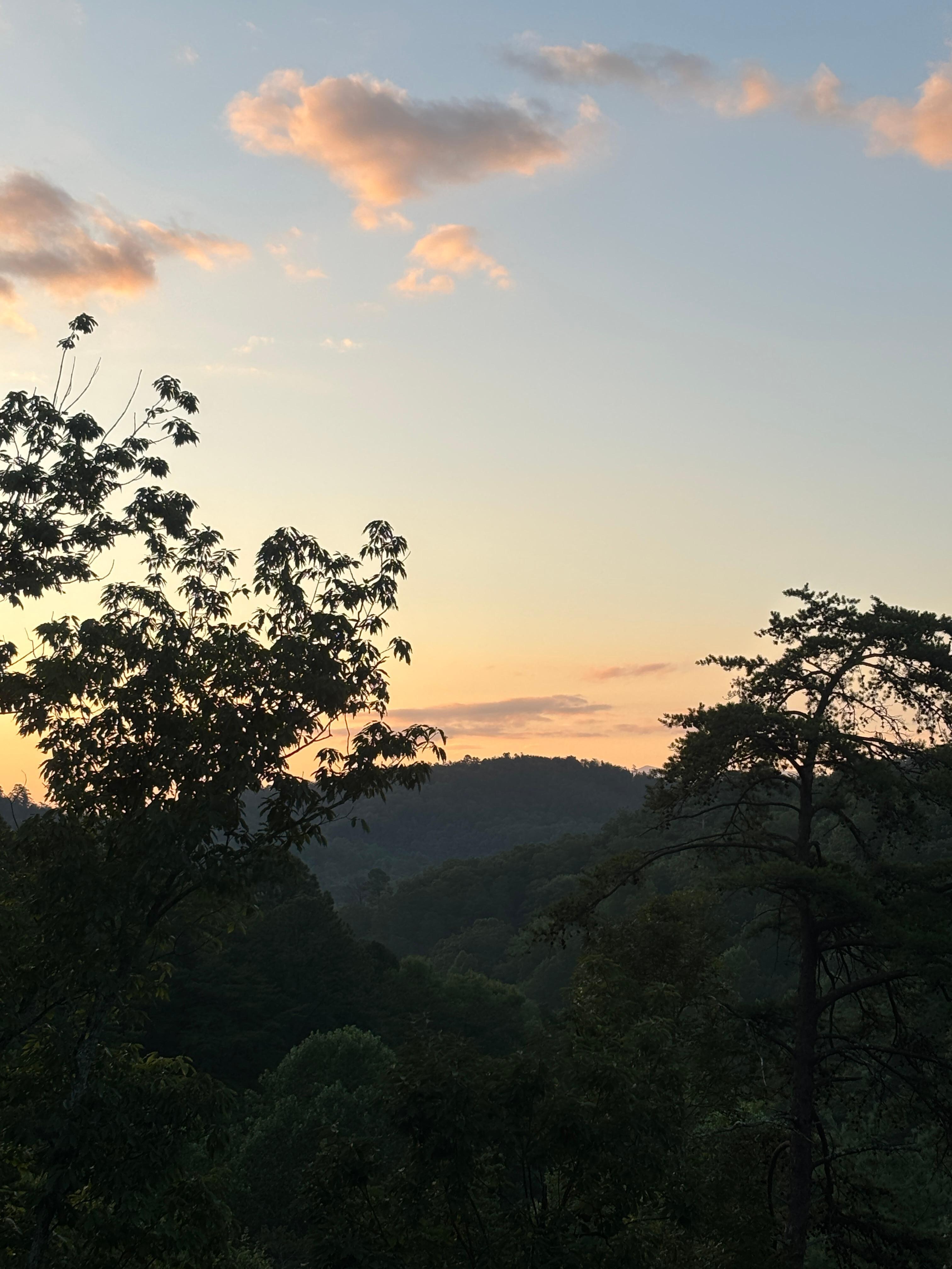 Just before the sunrise