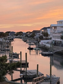 taken from the back porch