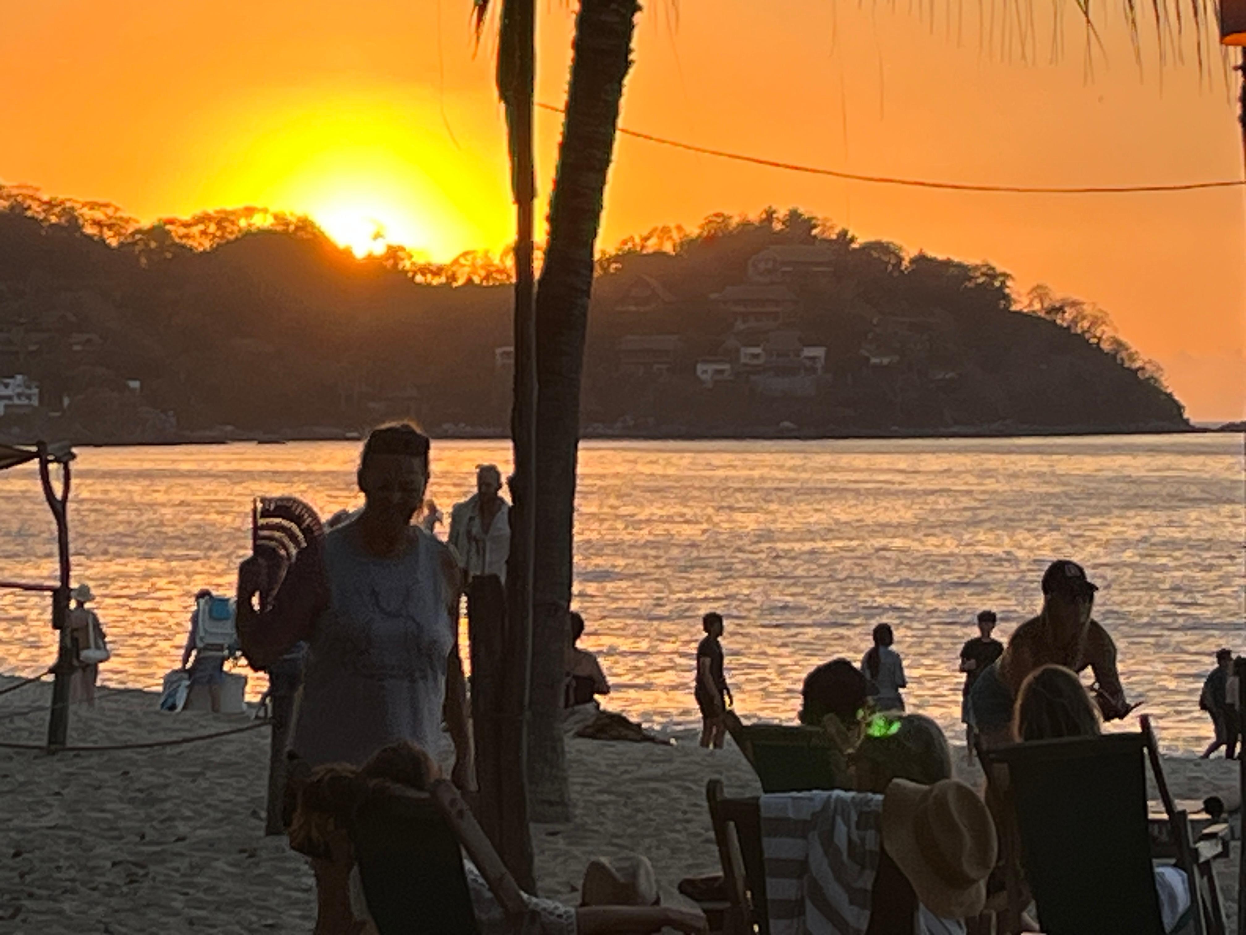 I didn’t have a view from the hotel, but this was just minutes Walk away.