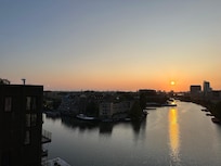 Blick aus dem Zimmer 9. Stock