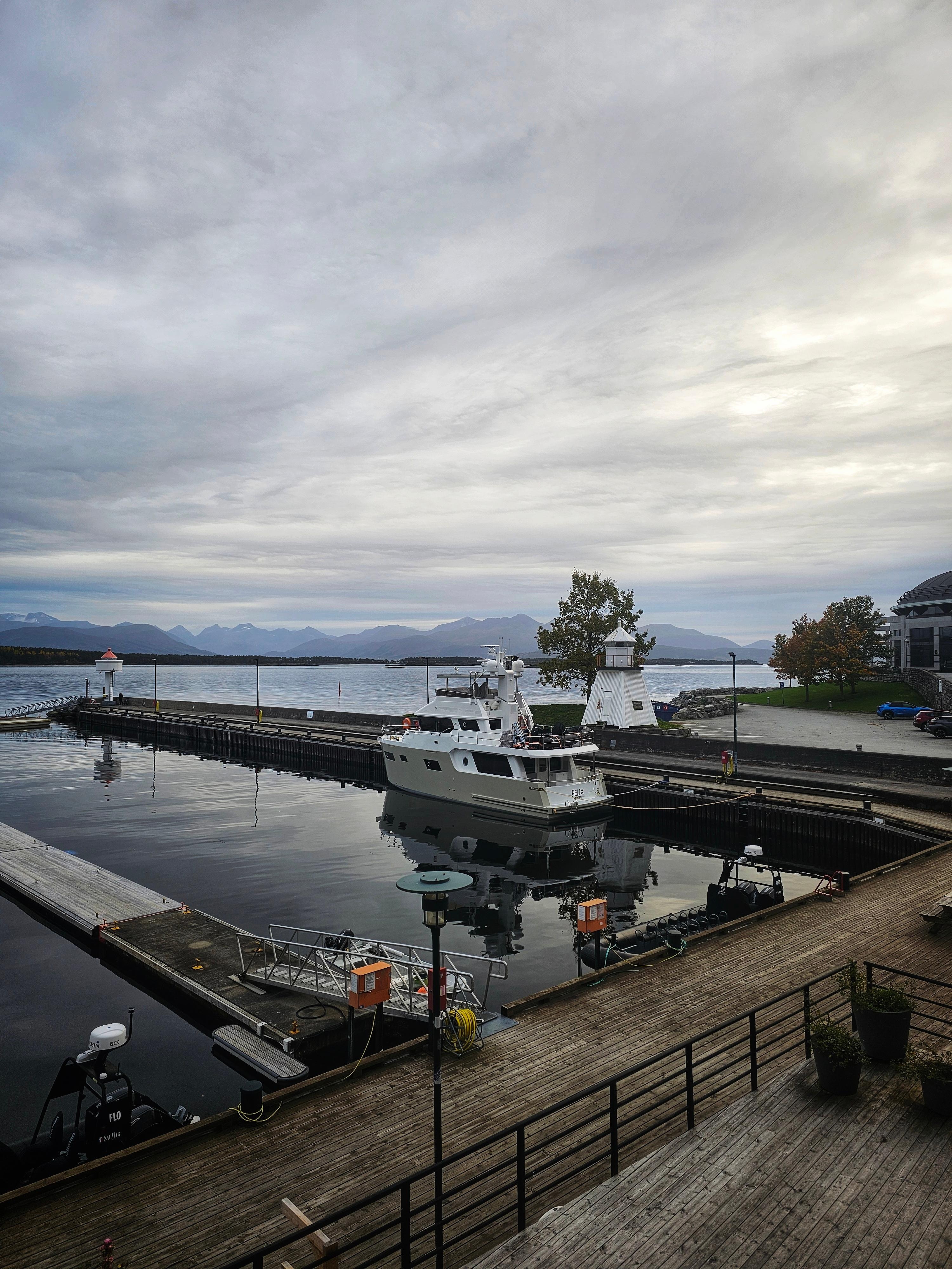 Flott utsikt fra rommet👍