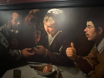 A great painting in the corridor