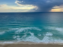 View from our room on floor 11.