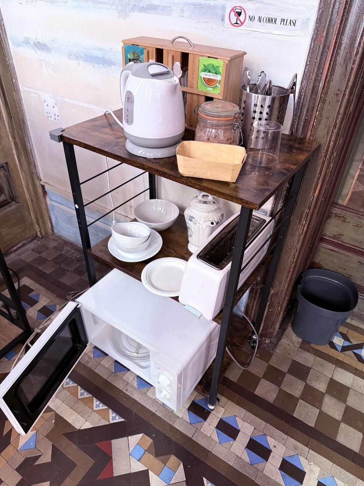 esto era lo único en el área de "desayuno"