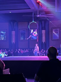 The nightly entertainment was really great especially the acrobats and the abba show