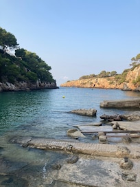 Cala Pi bay 20 min walk