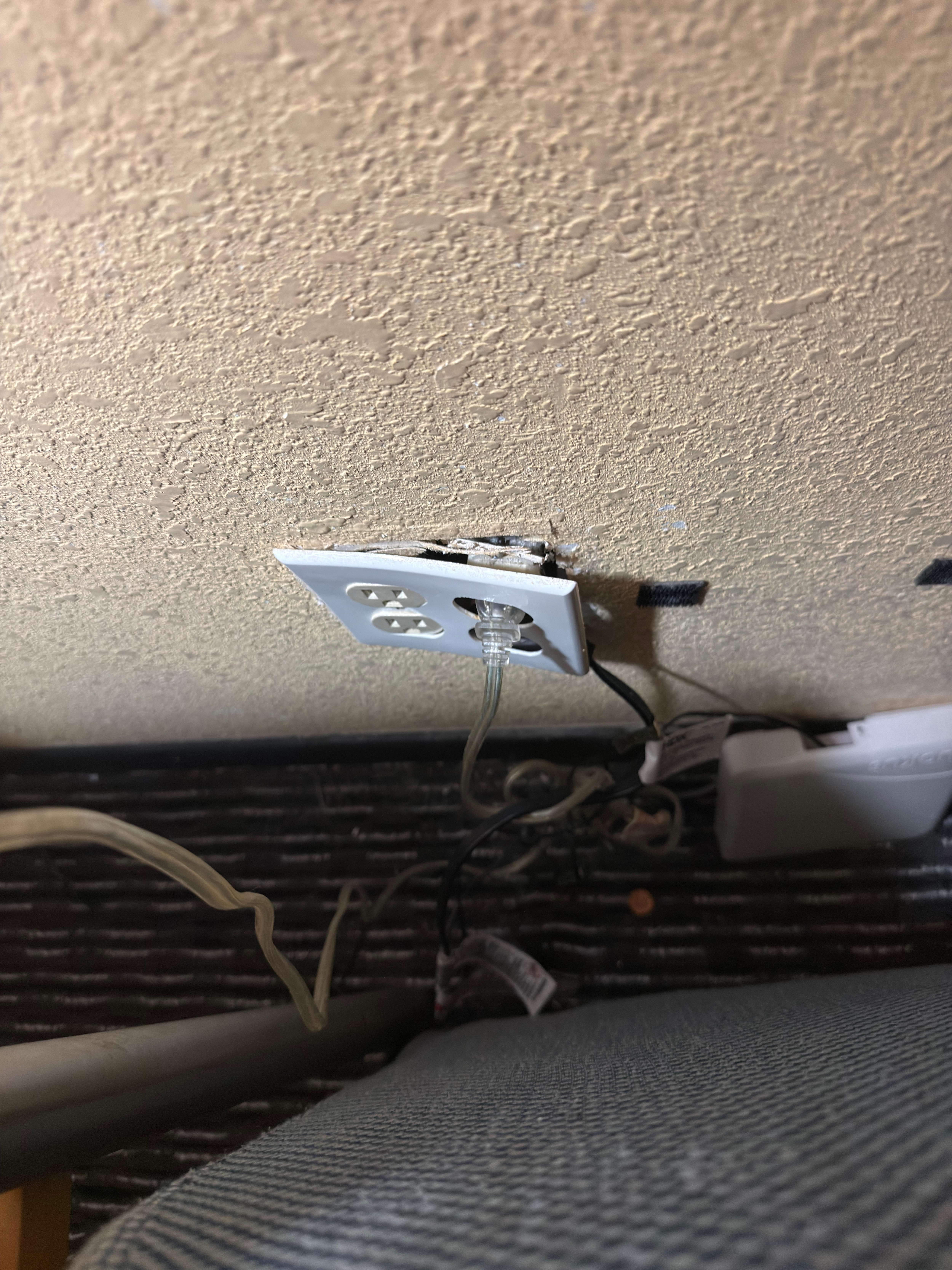 Electrical outlets unsafe