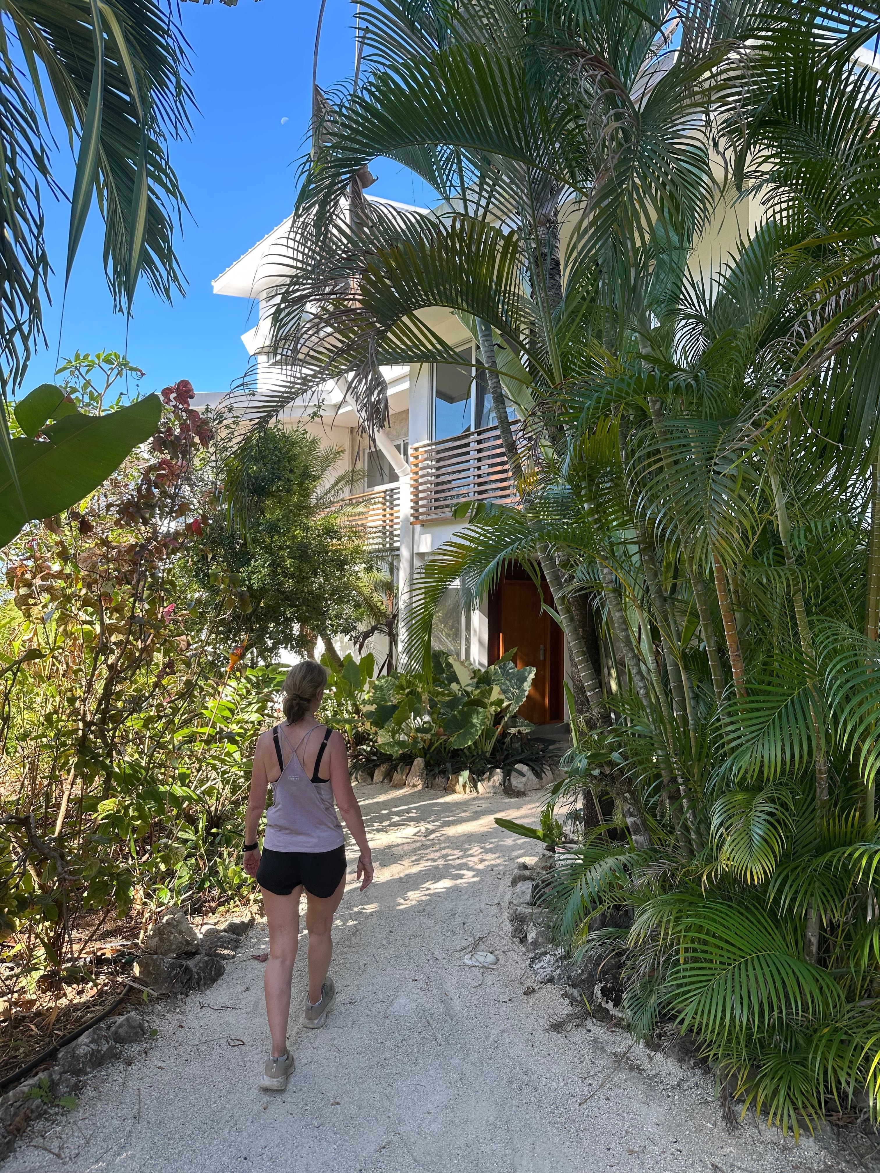 Front "jungle" entrance