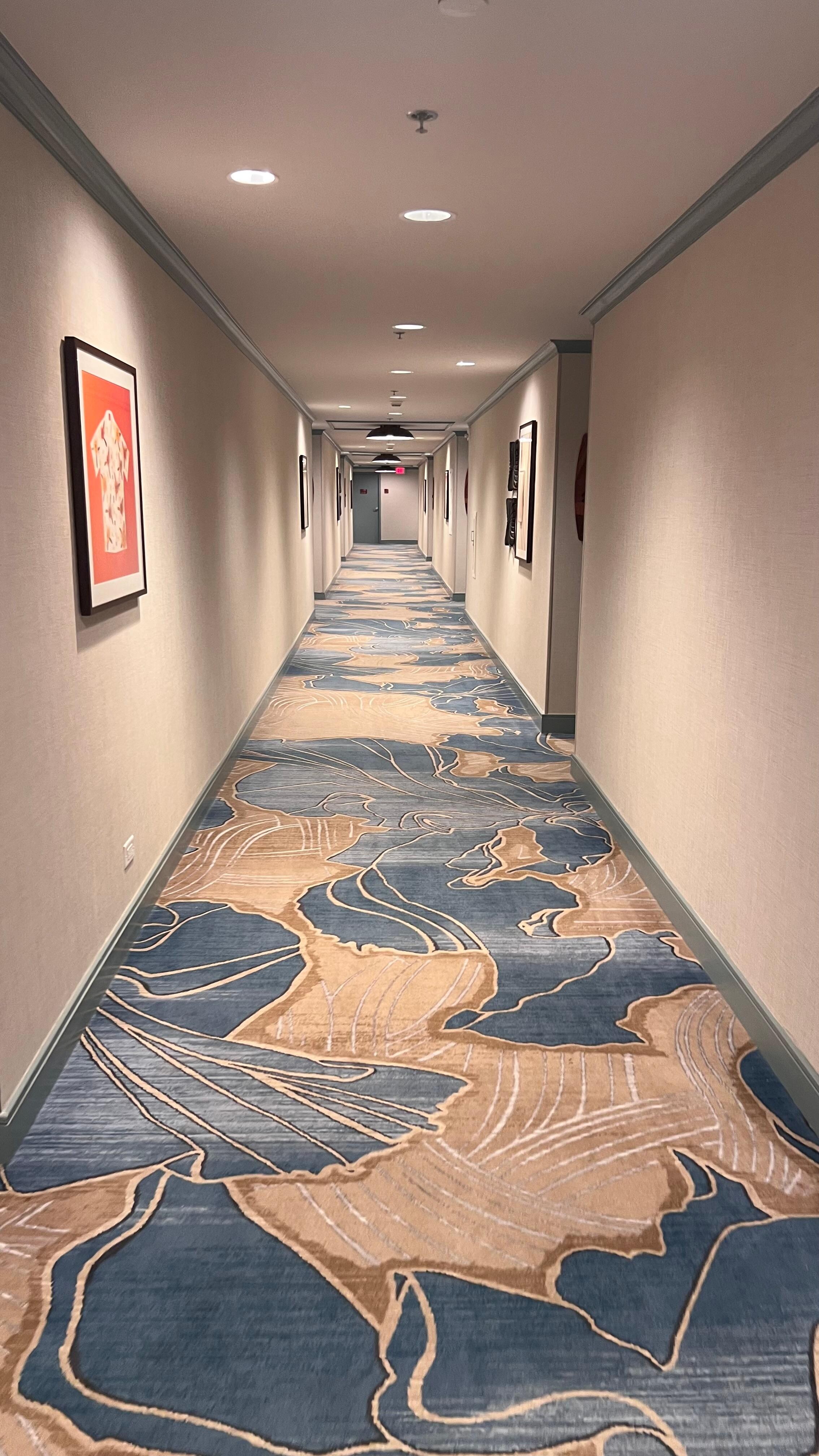 Hotel hallway