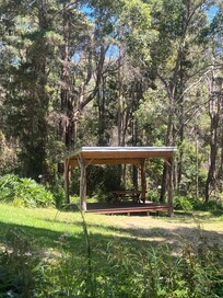 Breakfast and aperitif gazebo a plus!!