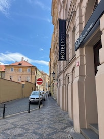 Front of hotel